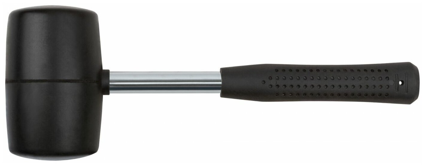 Киянка резиновая FIT 45465 металлическая ручка 65 мм - фотография № 1