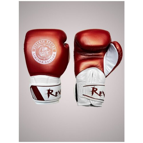 Боксерские Перчатки из натуральной кожи REVANSH PRO TOP RED 18 унций