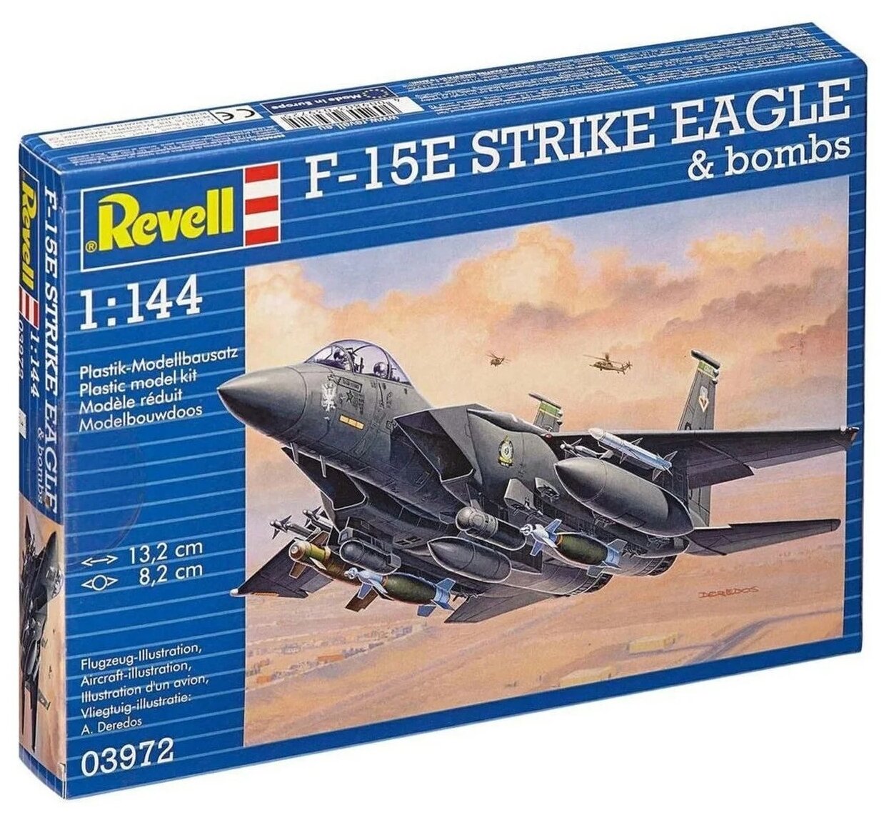 03972 Самолет F-15E Strike Eagle & Bombs