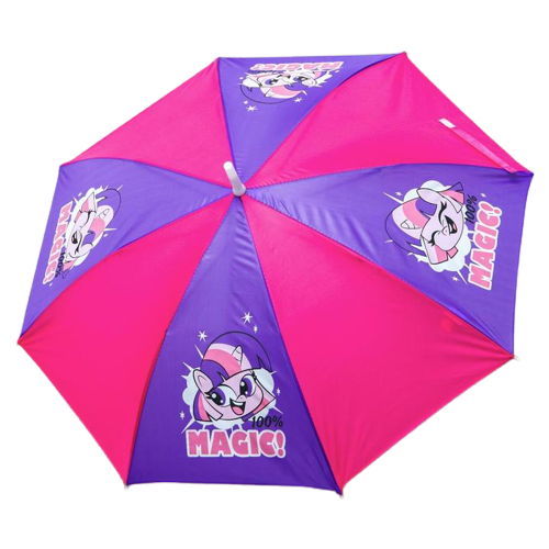 Зонт-трость Funny toys, розовый, фиолетовый