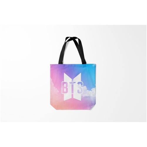 фото Сумка-шоппер / 40х40 см / k pop / bts burnettie