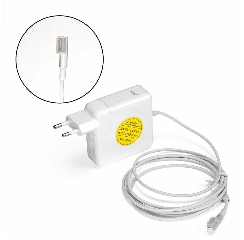 Блок питания для ноутбука Apple MacBook 16.5V 3.65A (MagSafe) 60W PN: A1184