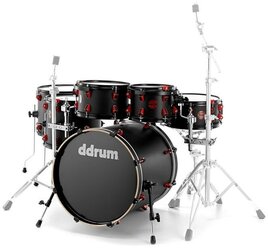 Ddrum Hybrid 5 Player Satin Black ударная установка с триггером, 5 барабанов, без тарелок и стоек