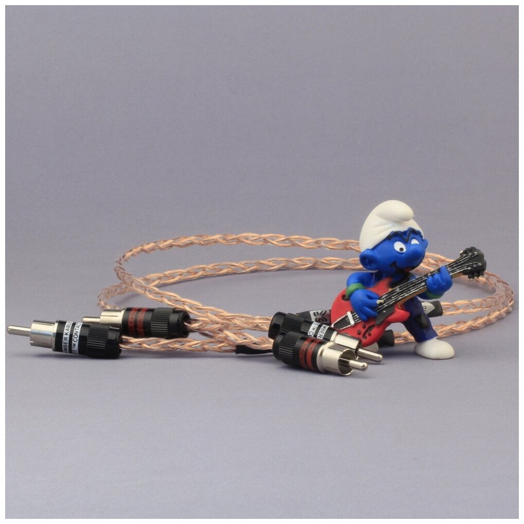 Кабель аудио 2xRCA - 2xRCA Kimber Kable Timbre Ultraplate Black 2.0m