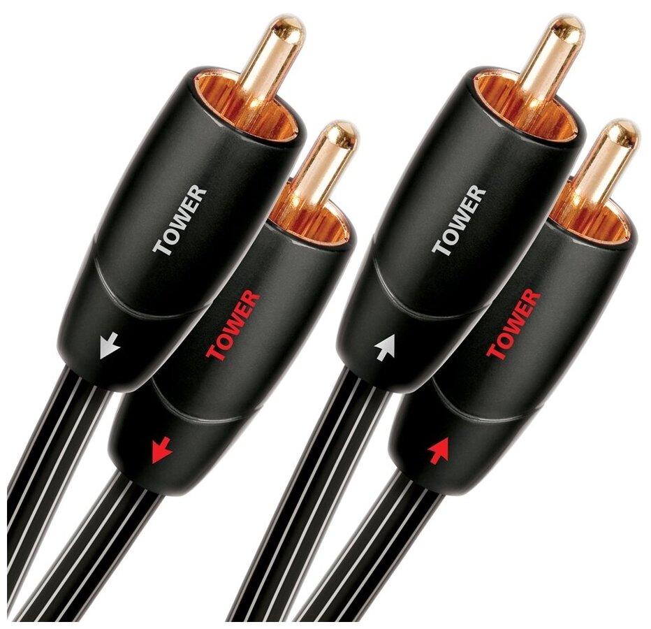 Кабель аудио 2xRCA - 2xRCA Audioquest Tower 2RCA-2RCA 1.5m