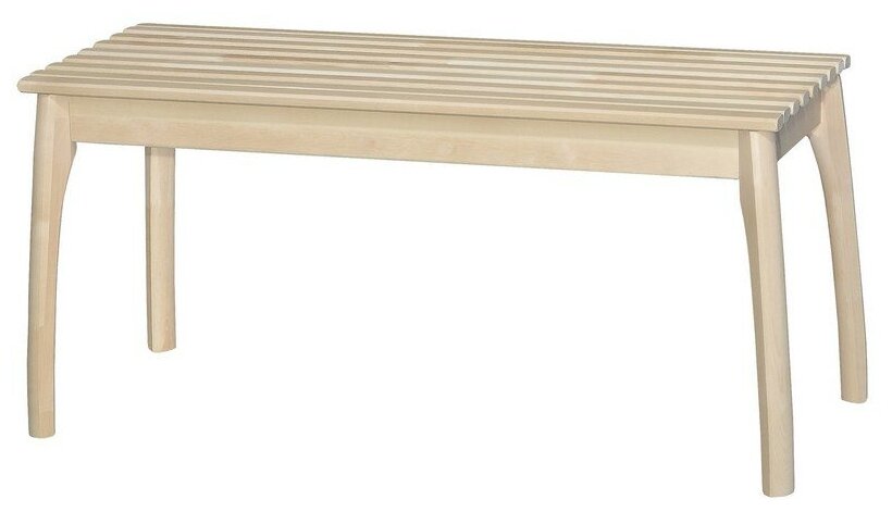 фото Скамья деревянная PASSO MONOV II, светло-коричневая