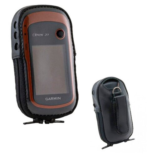 чехол силиконовый на garmin etrex 10 22 32 Чехол Garmin eTrex 10, 20, 22, 30, 32 натуральная кожа с окном под зарядку и зажимом (02-115)