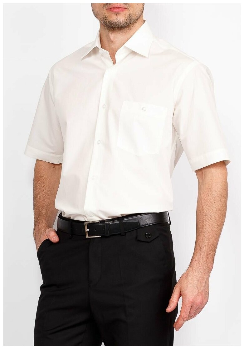 Рубашка мужская короткий рукав GREG 510/301/ALT 