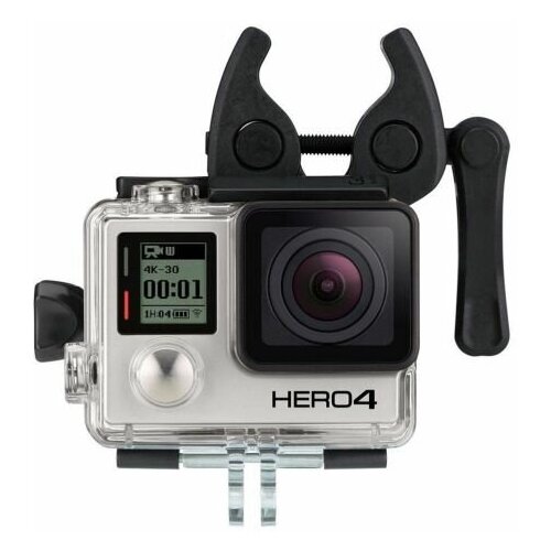 фото Крепление gopro gun, rod and bow mount asgum-001, на оружие, удочку, для охоты, рыбалки, спортивной стрельбы, черный