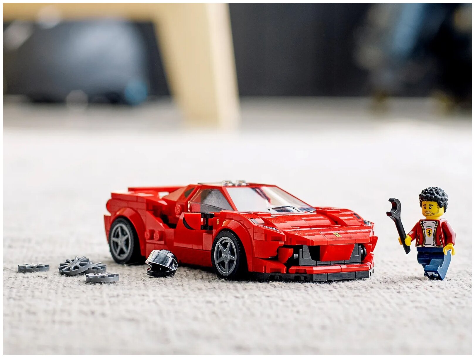 Конструктор LEGO Speed Champions Ferrari F8 Tributo, 275 деталей (76895) - фото №7