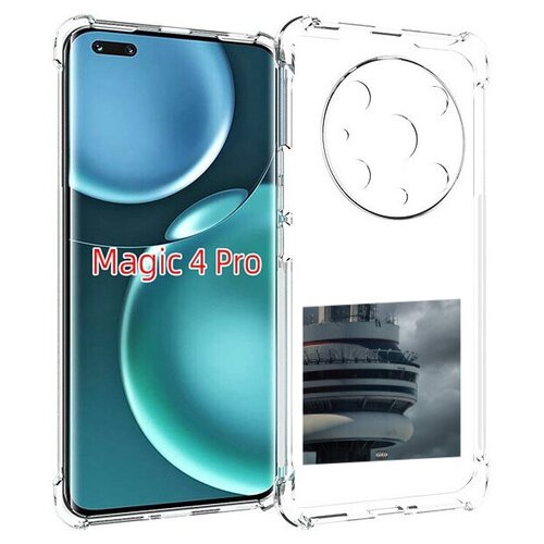 Чехол MyPads Drake - Views для Honor Magic4 Pro / Magic4 Ultimate задняя-панель-накладка-бампер