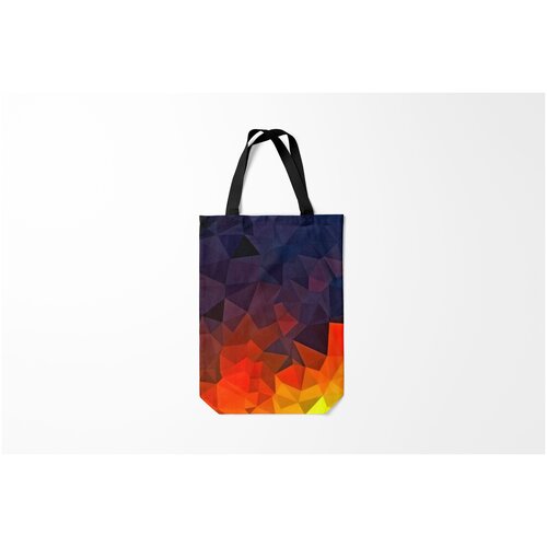 фото Сумка-шоппер / 31х42 см / тренды / абстракция burnettie