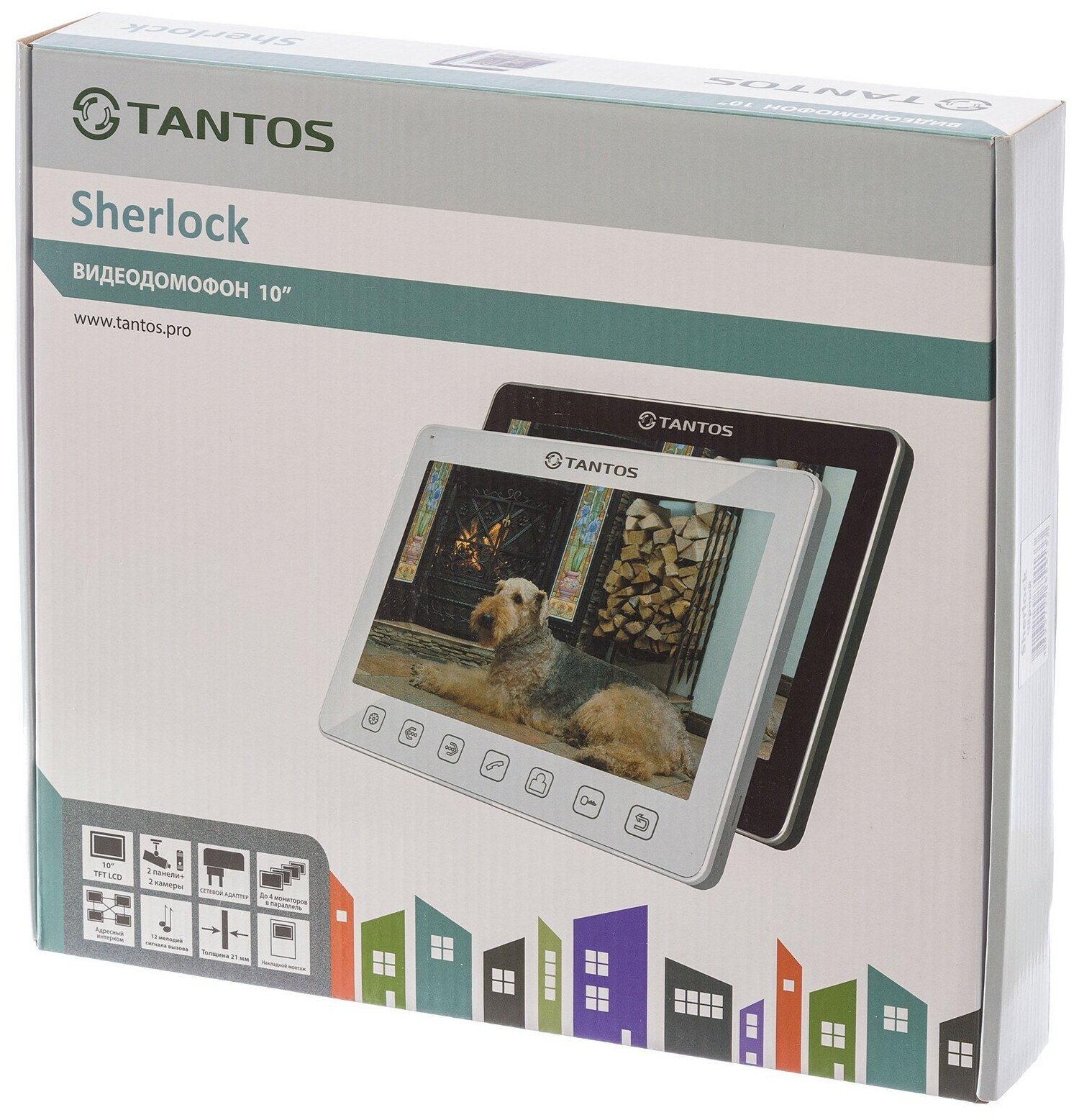Видеодомофон для квартиры видеодомофон для дома Tantos Sherlock - фотография № 6