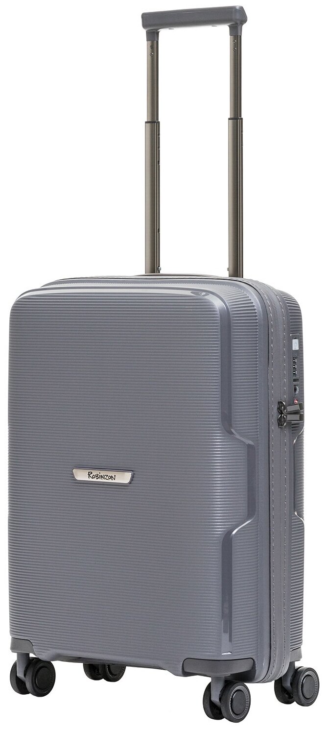 Чемодан RP123-3 Santorini Deluxe S *55 Galaxy Grey Metallic