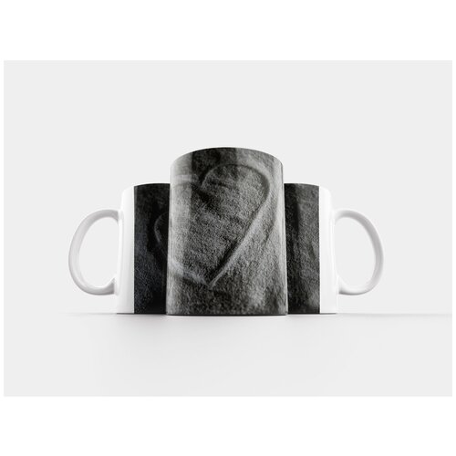 фото Кружка "сердце, камень, каменное сердце" 320 мл lotsprints