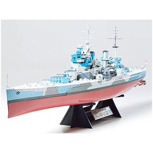 Сборная модель корабля Линкор King George V, Tamiya (Япония) М1:350, TM78010