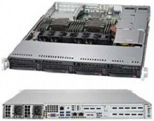 Корпус серверный Supermicro SuperChassis 1U CSE-815TQC-R706WB2