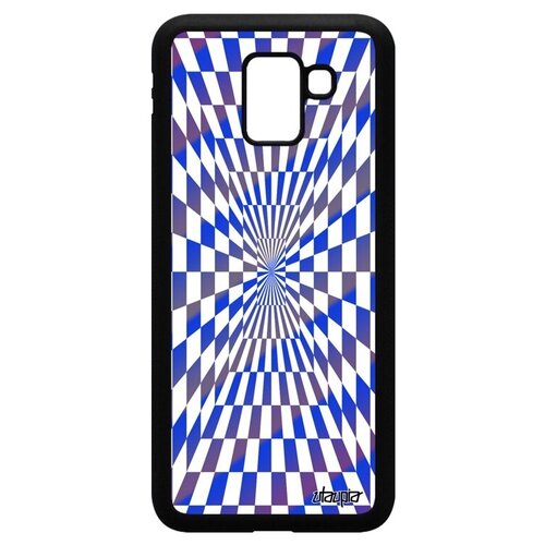 фото Защитный чехол на смартфон // galaxy j6 2018 // "иллюзия шахмат" квадраты зеркало, utaupia, цветной