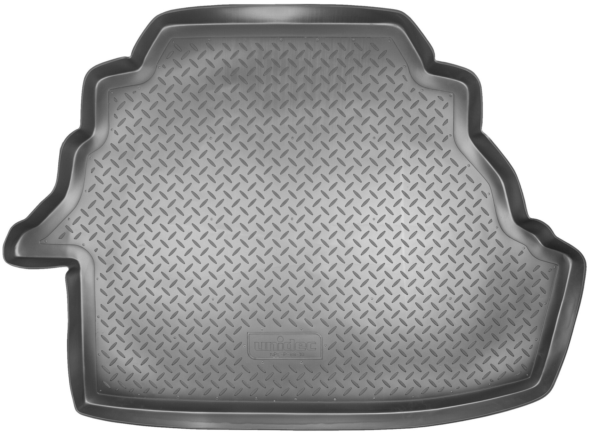 NPLBI8810 NORPLAST Коврики в багаж. отдел. Toyota Camry V6 (V40) SD (2006-2011) черн полиэтилен шт