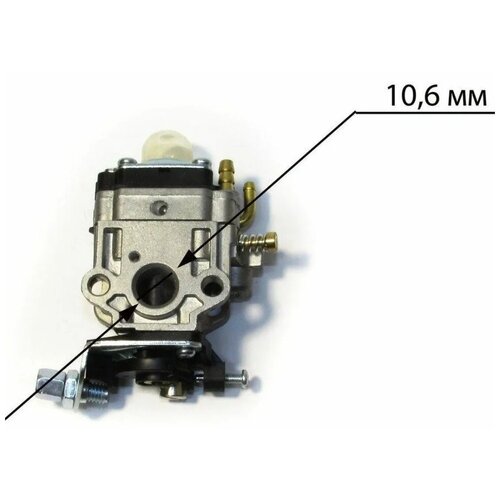 Карбюратор для бензокосы 26 см3/33 см3 (малое окно)