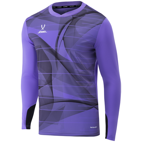 Свитер вратарский DIVISION PerFormDRY GK Pattern LS, сиреневыйтемно-серыйбелый, р.S