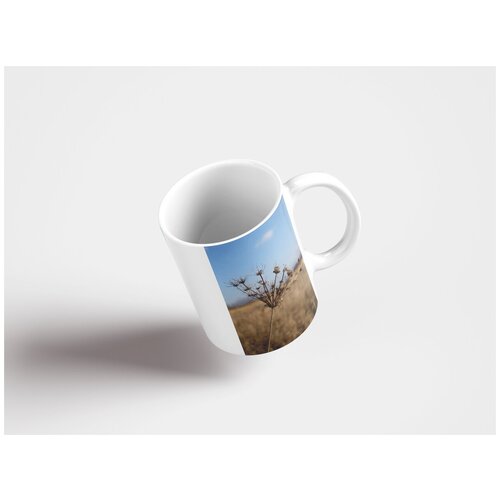 фото Кружка "луговой завод, зима, природа 320 мл. белая" lotsprints