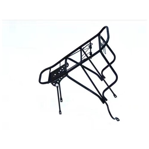 фото Багажник на велосипед с колесами 26-28", стальной, сварной, подходит для дисковых тормозов horst
