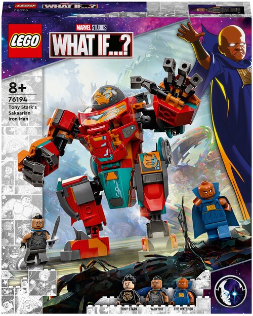 Конструктор LEGO Marvel Super Heroes 76194 Железный Человек Тони Старка на Сакааре, 369 дет.