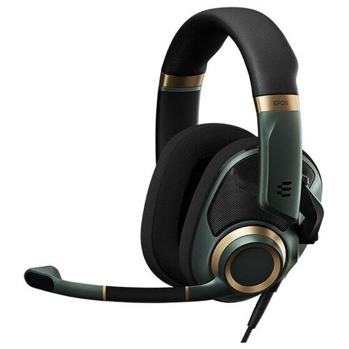 Игровая гарнитура EPOS H6 PRO Open зелёная Sennheiser mini jack 35 мм PC Soft phone PS4 Xbox One Nintendo Switch Mac OSX PS5 Xbox Series X 1320000₽