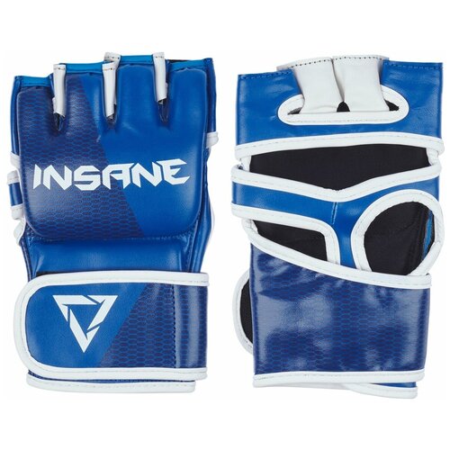 фото Перчатки для insane mma eagle, пу, синий, s