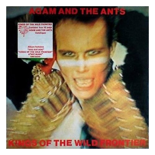 Старый винил, CBS, ADAM AND THE ANTS - Kings Of The Wild Frontier (LP, Used)