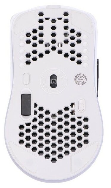 Мышь XYH80 MB-28 игровая беспроводная 600-3200 dpi 500 мАч с подсветкой белая