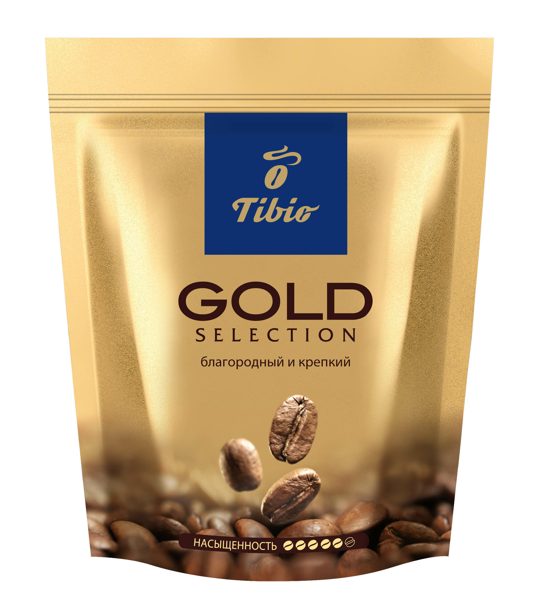 Кофе растворимый Tibio Gold Selection Благородный и крепкий, 75 г