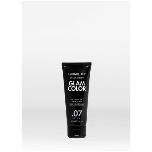 La Biosthetique Glam Color No Yellow Hair Mask .07 Crystal Тонирующая маска для волос No Yellow .07 Crystal, 100 мл