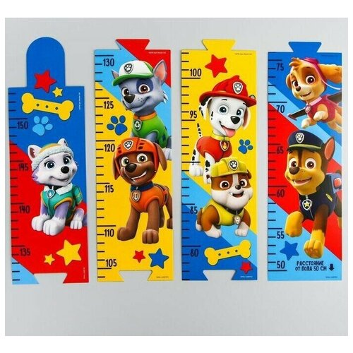 Щенячий патруль. Наклейка - ростомер Paw Patrol Друзья навсегда, 150 см. paw patrol щенячий патруль наклейка ростомер paw patrol друзья навсегда 150 см