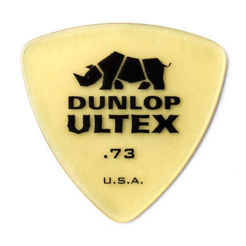 Набор треугольных медиаторов для бас-гитары Dunlop Ultex Triangle 6шт, толщина 0,73мм
