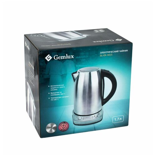 Чайник Gemlux с кнопками на подносе Электрический чайник 388000₽