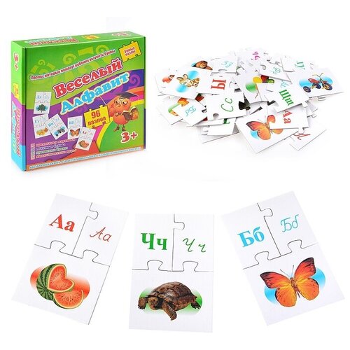 Обучающая игра Strateg Веселый алфавит (518)