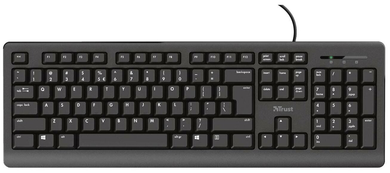 Проводная клавиатура 24147 Trust Primo