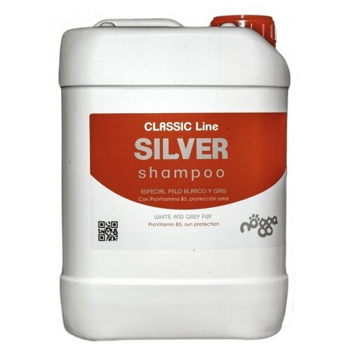 Nogga Шампунь для собак, восстановление цвета (концентрат 1:10) Nogga Silver, 5л