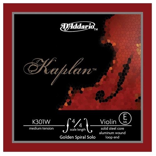 Струна E для скрипки Kaplan K301W