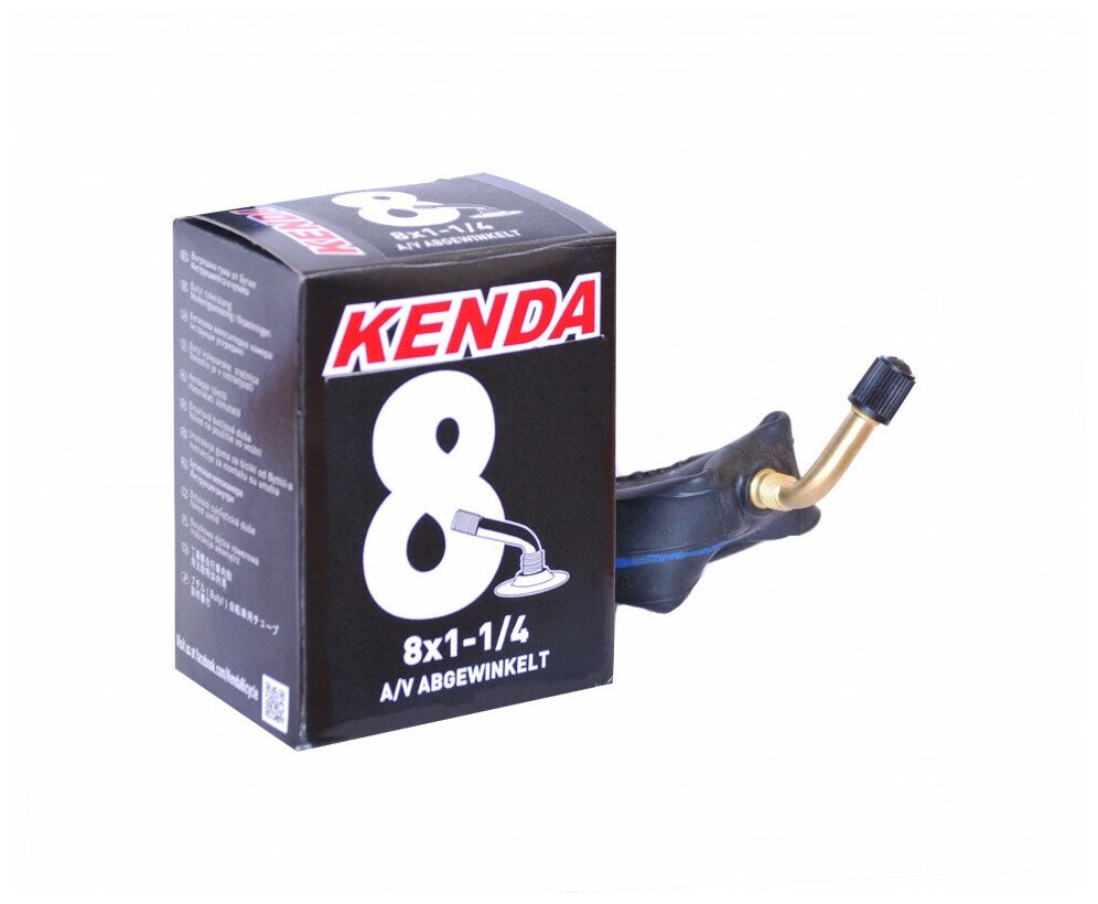 Камера 8 авто ниппель изогнутый 45` 5-510109 1-1/4 для колясокок/тележек KENDA