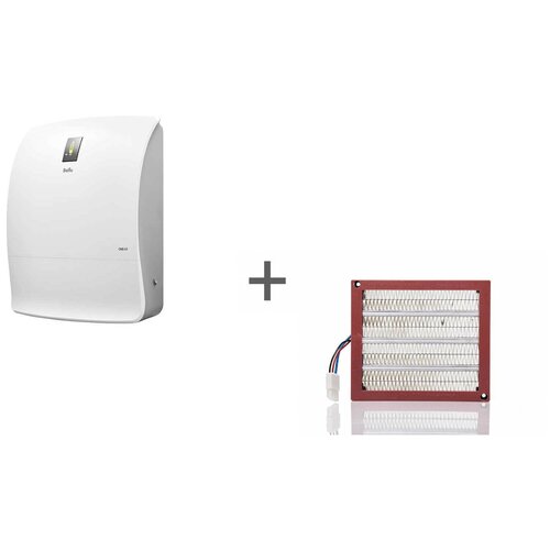 Приточная установка Ballu Oneair ASP-200P и нагреватель РТС-1200 4290000₽