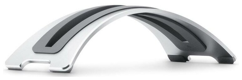 Вертикальная подставка Twelve South BookArc для компьютера MacBook 2020. Цвет:серебряный.