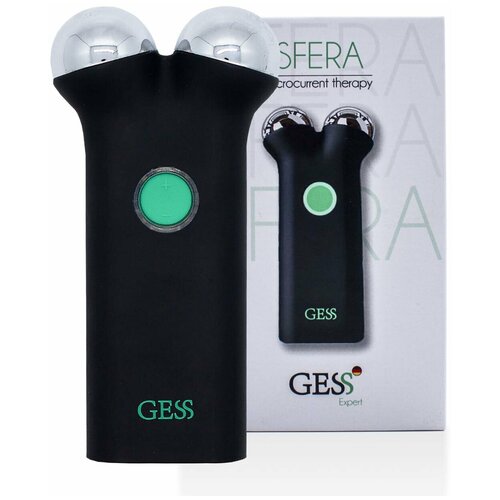 Микротоковый массажер для лица GESS Sfera (Black)