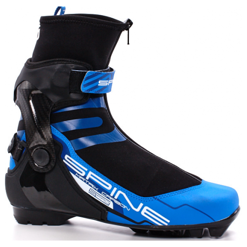 фото Лыжные ботинки spine matrix carbon pro 473 sns pilot (черный/синий) 2020-2021 44 ru
