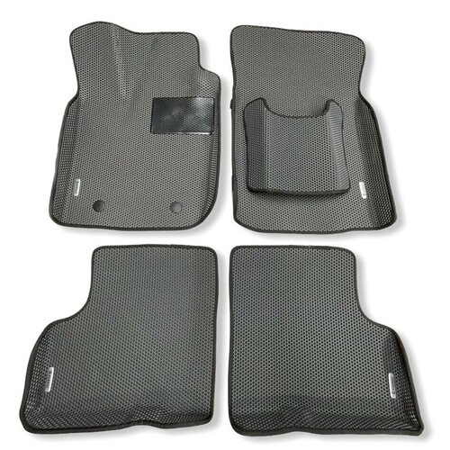 фото Автомобильные коврики ева / eva для renault logan i 2004 - 2009 / рено логан 1 / 3д с бортами gallex