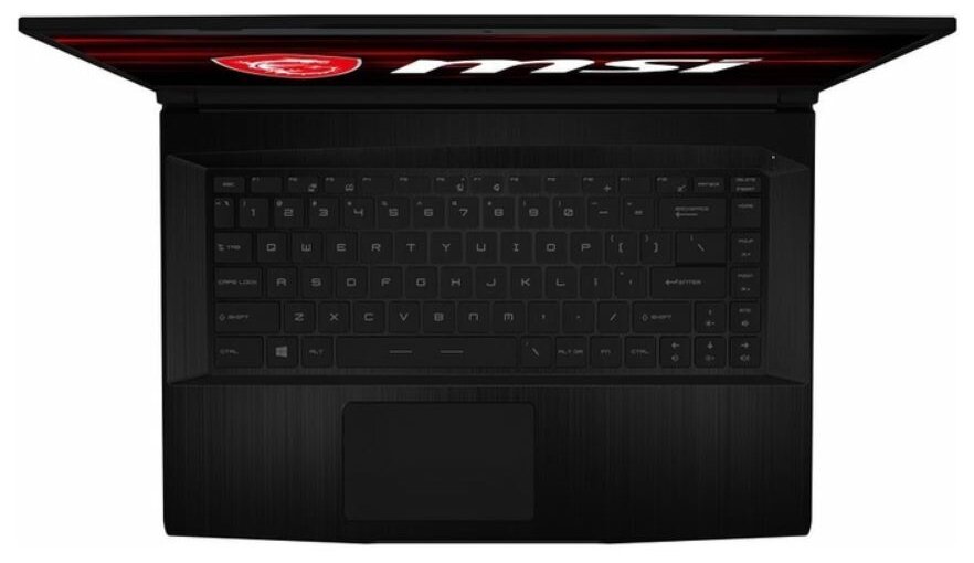 156 Ноутбук MSI GF63 Thin 11UC-219XRU 1920x1080 Intel Core i5 11400H 27 ГГц RAM 8 ГБ SSD 512 ГБ NVIDIA GeForce RTX 3050 DOS 9S7-16R612-219 черный