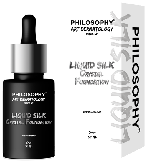 PHILOSOPHY Тональный флюид Liquid silk crystal foundation, 30 мл, оттенок: №1