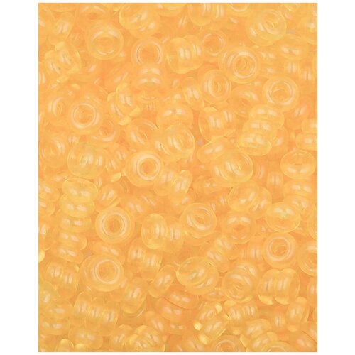 Японский бисер Toho Demi Round, размер 11/0, цвет: HYBRID Прозрачный желтая примула (YPS0047), 5 грамм